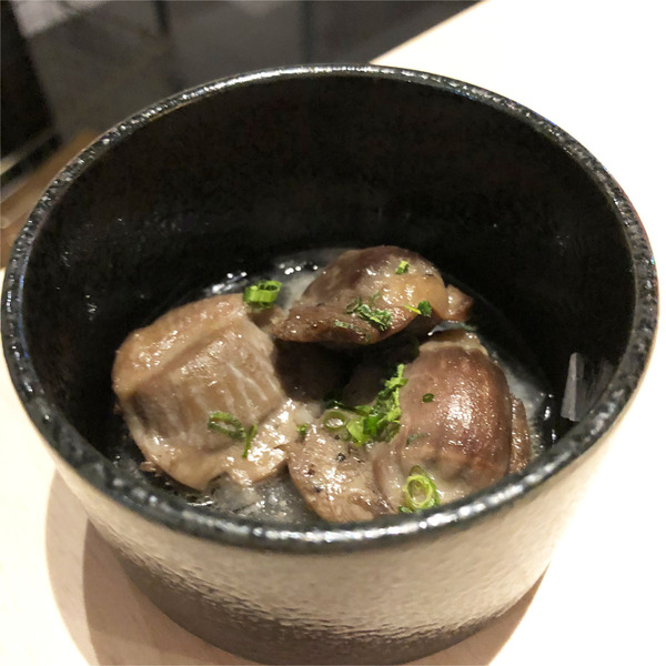 03チャージ(500円)砂肝のコンフィ