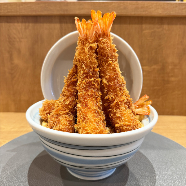 01とじない海老フライ丼(1870円)