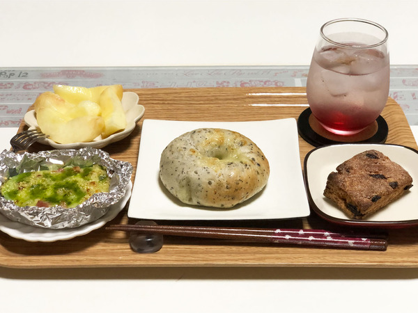 01ベーグル定食