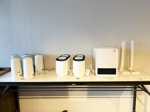 12加湿器・除湿器・ファンヒーター・デスクライト