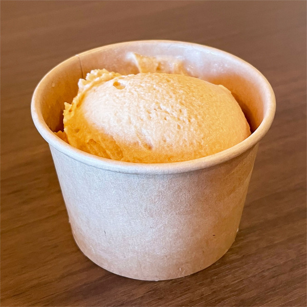 03ジェラート・シングル(380円)キャラメル