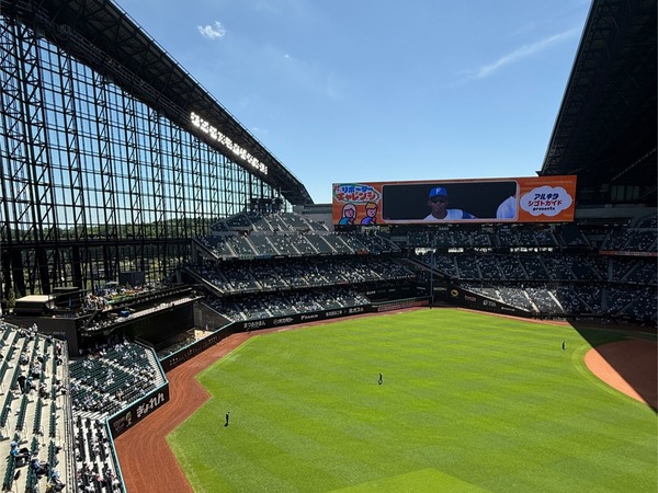 11今年初のルーフオープン