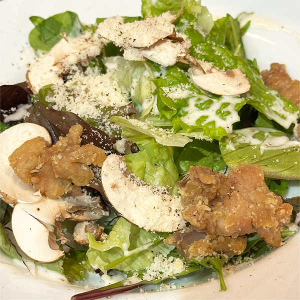 12フライドチキンのシーザーサラダ