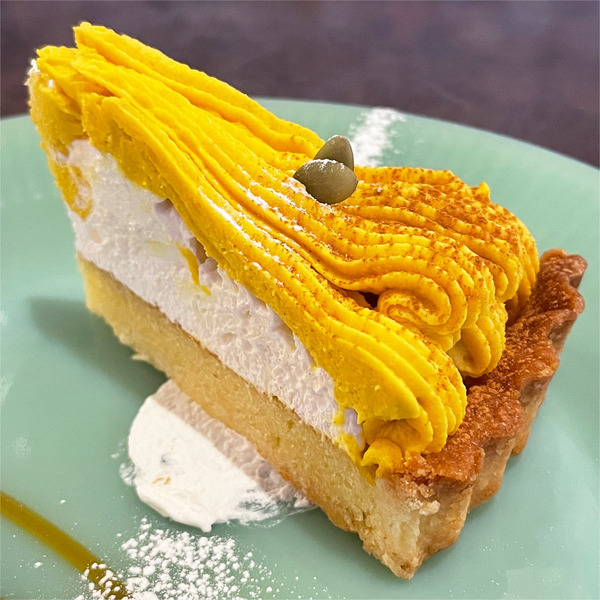 12かぼちゃのモンブランタルト