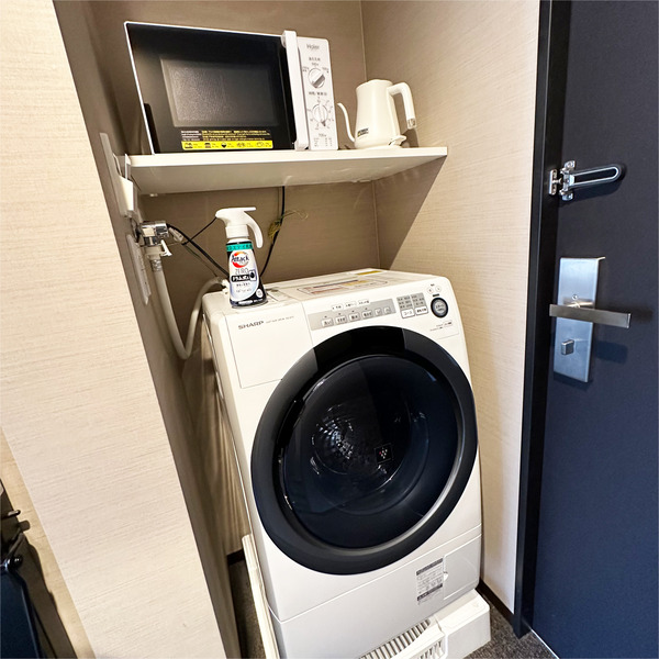 03洗濯乾燥機・電子レンジ付