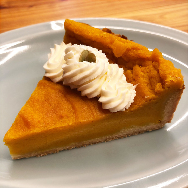 02かぼちゃのチーズタルト(600円)