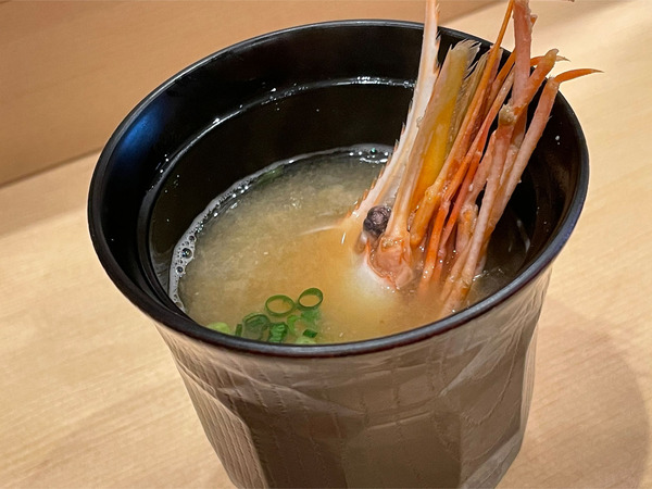 04海老頭のお味噌汁