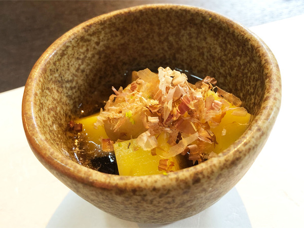 02とうもろこし豆腐と米ナスのお浸し