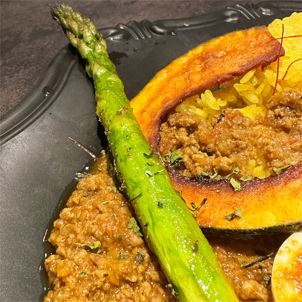 06池田産アスパラの一本焼き(150円)