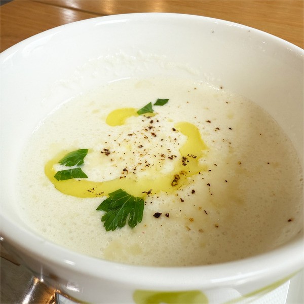 04豆乳とじゃがいものポタージュ