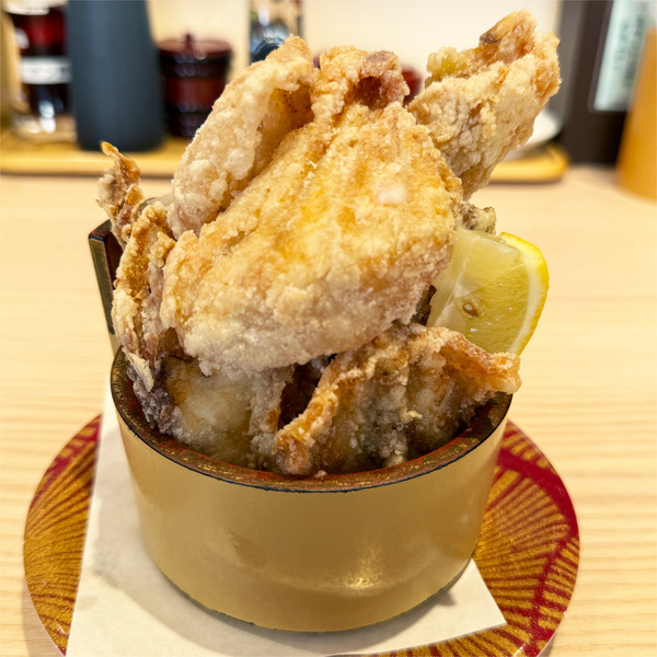 09鯛のあら唐揚げ(396円)