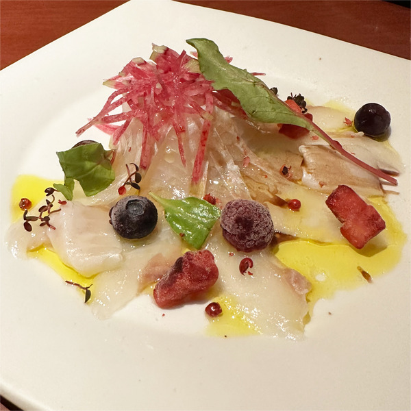 04平目のカルパッチョ(968円)