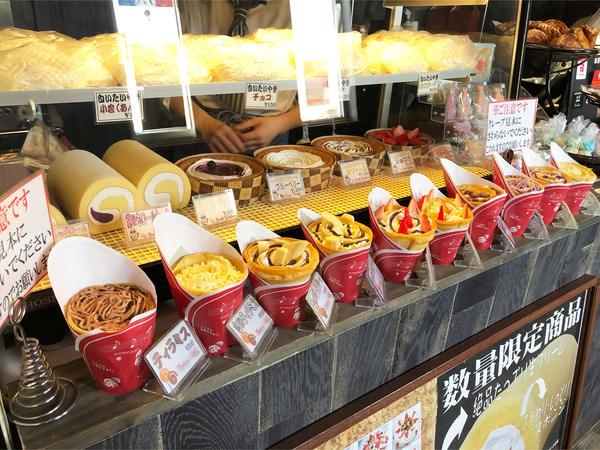 04クレープとたい焼き