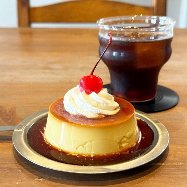 11ランチセットドリンクのコーヒー・とわプリン(700円)
