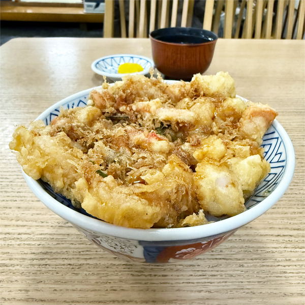 01かきあげ天丼(1600円)