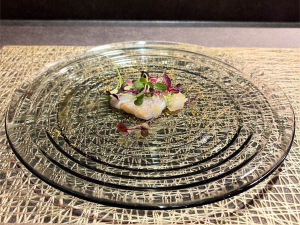 05ヒラメのカルパッチョ・ハーフ(1000円)