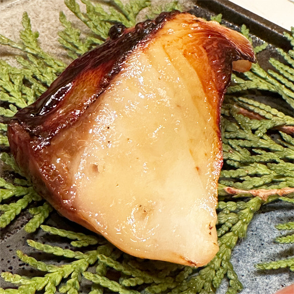 13寛八の西京焼き(酢取り茗荷(みょうが))