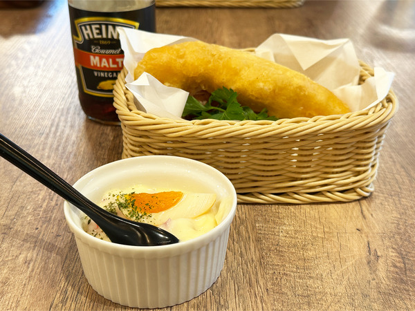 06北海道産真鱈のフィッシュ＆チップス・ハーフ(680円)