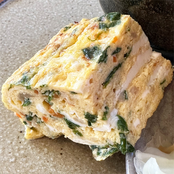 10ニラ入り出汁巻きたまご