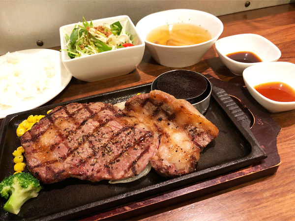 01十勝若牛リブロース(2090円)＋ライスセット(495円)