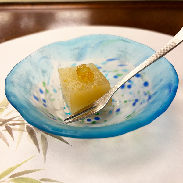 14【甘味】手作り柚子ようかん