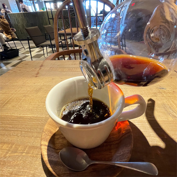 06珈琲はたっぷり2杯分