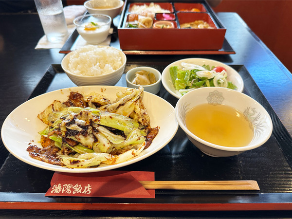 01ホイコーロー定食(1050円)