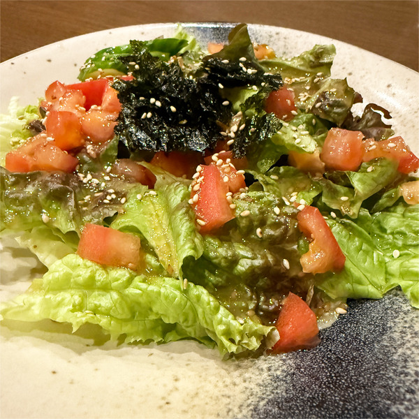 14韓国風チョレギサラダ(758円)