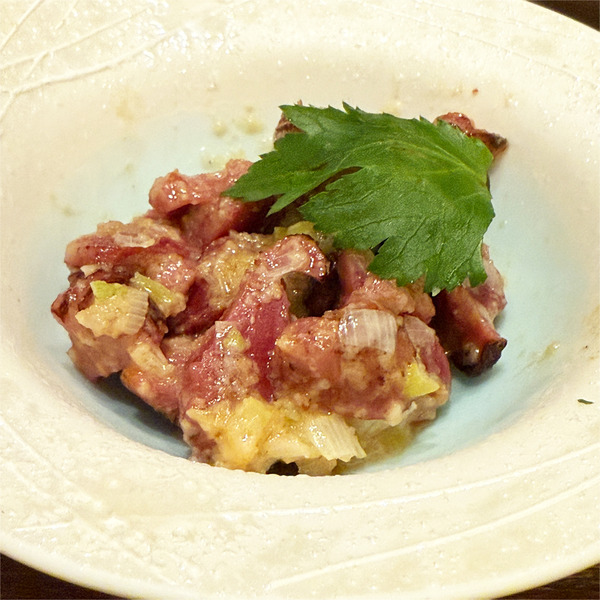 12元祖 砂肝ガーリック炒め(680円)