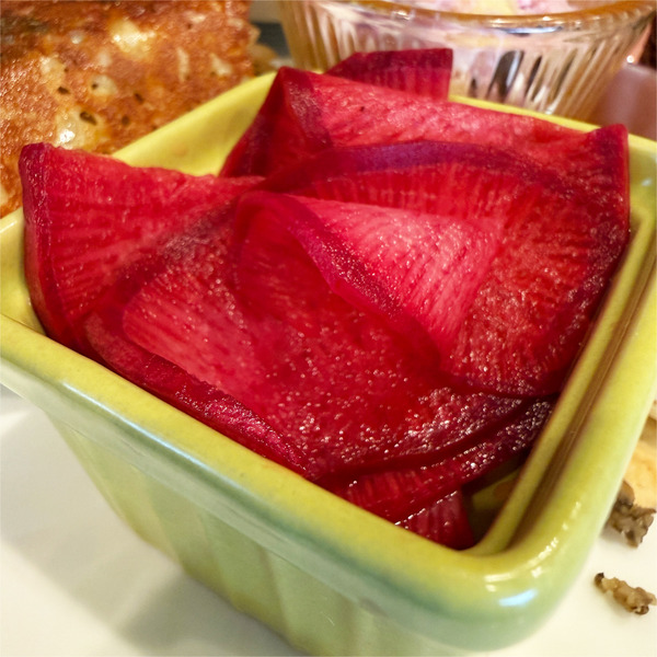 13大根の酢漬け