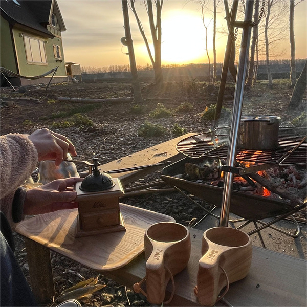 72目覚めの一杯を頂きます