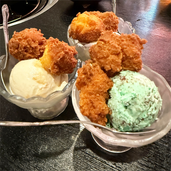 16サーターアンダギー&アイス(440円×3)