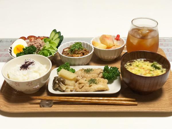 01煮魚定食