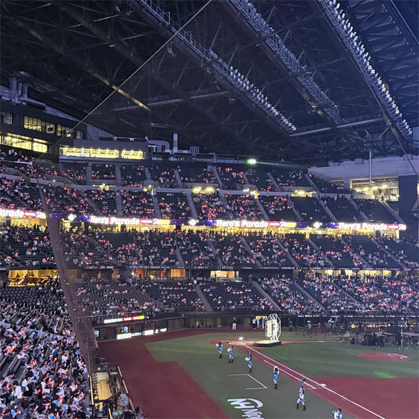 11_#21清宮幸太郎選手のカラーに染まりました