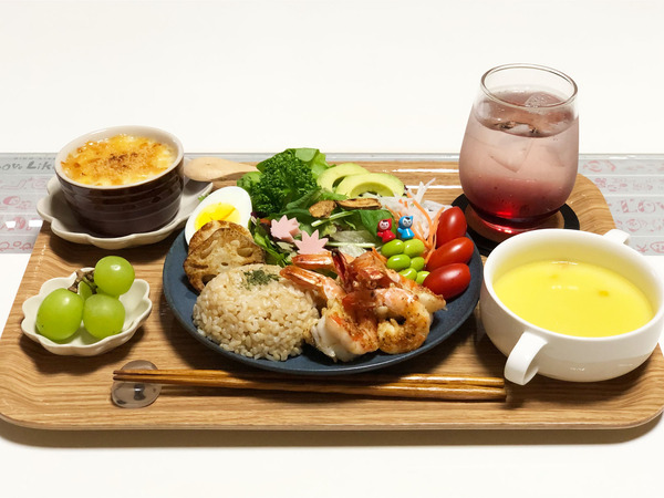 01ガーリックシュリンププレート