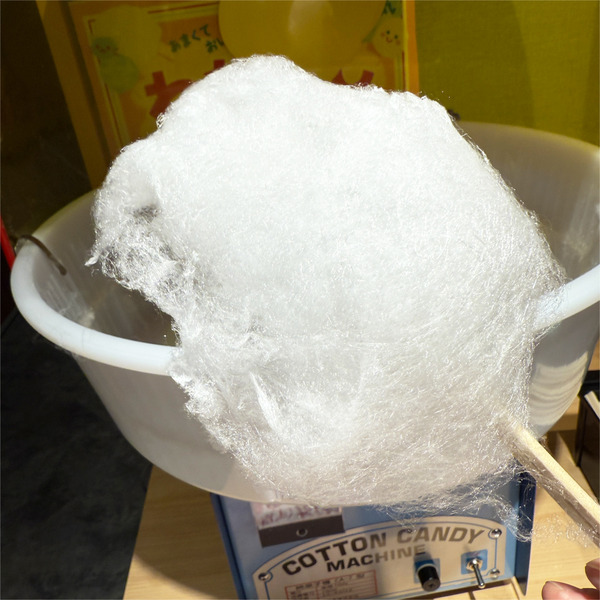 16自分で作ったわたあめ