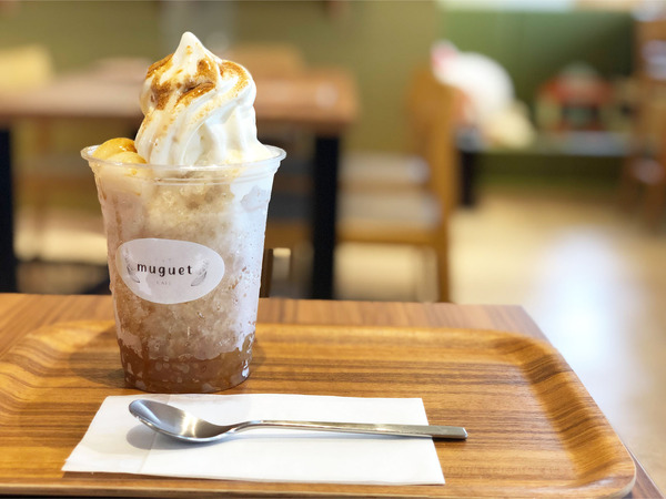 01ほうじ茶かき氷(500円)