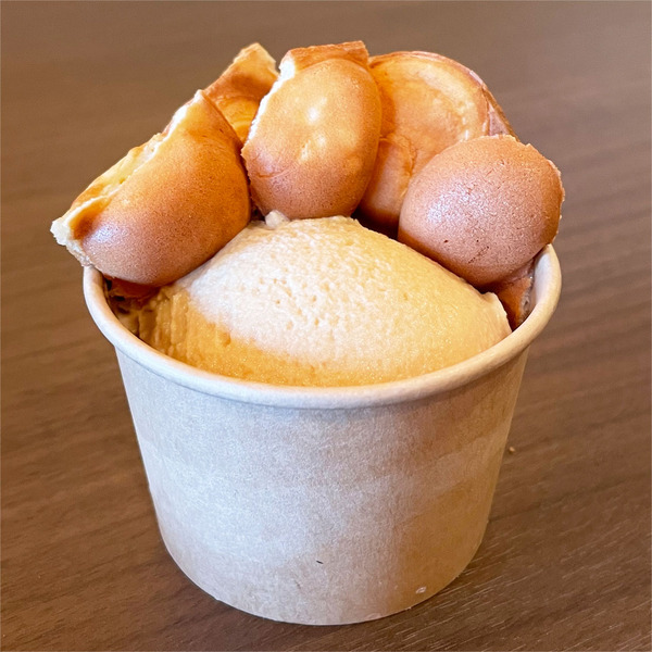 04ワッフルを添えて