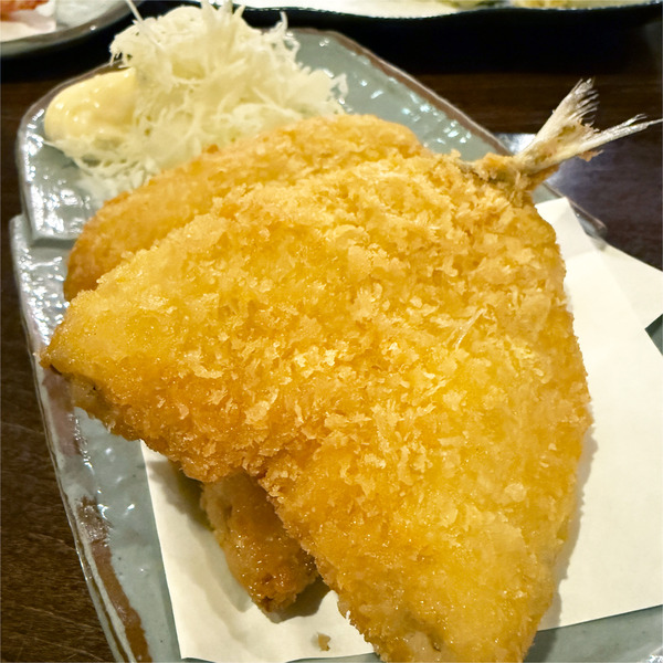 10アジフライ(580円)