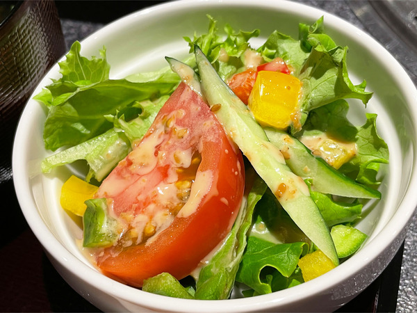 08定食のサラダ