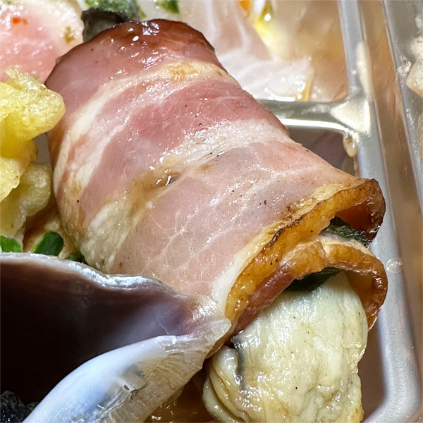 09牡蠣のベーコン巻き