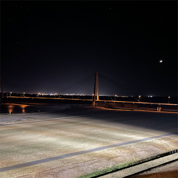 45月がキレイでした