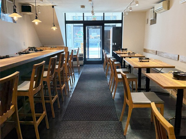 21店内