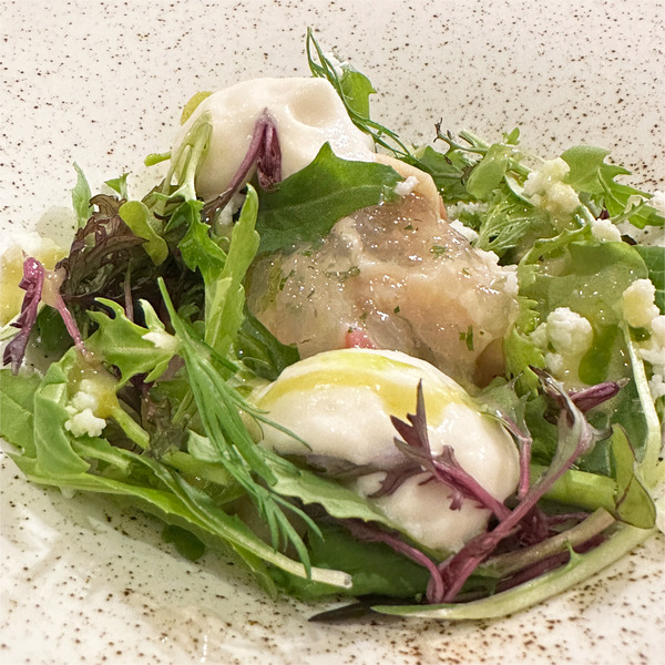 07北寄貝のサラダ仕立て