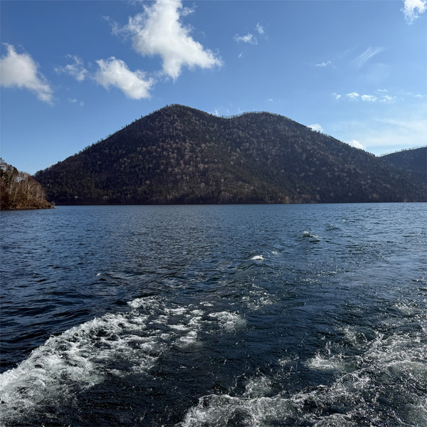 然別湖遊覧船08