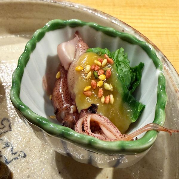06前菜・ホタルイカの酢味噌和え