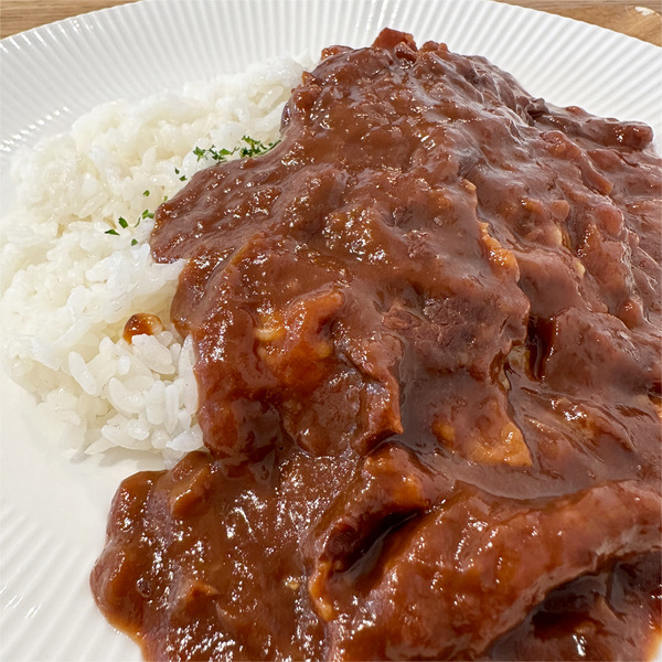 03ごはん少なめ、ルー多め 笑