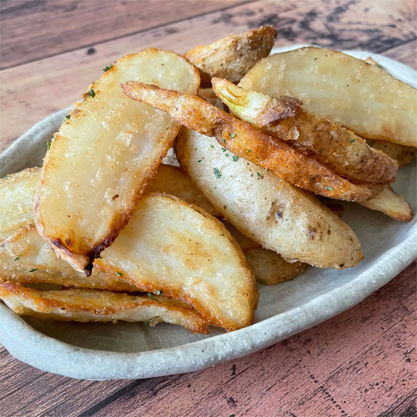 04ポテトフライ(399円)+チリガーリックポテト(94円)