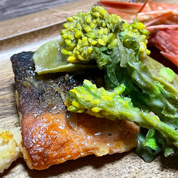 05サーモン菜の花添え