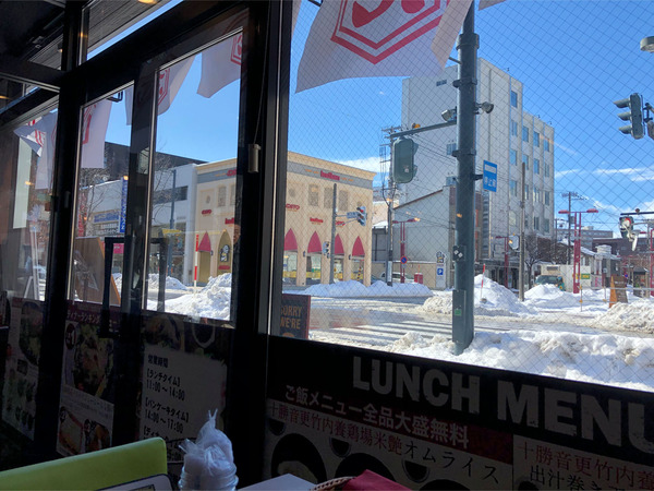 17店内からの眺め